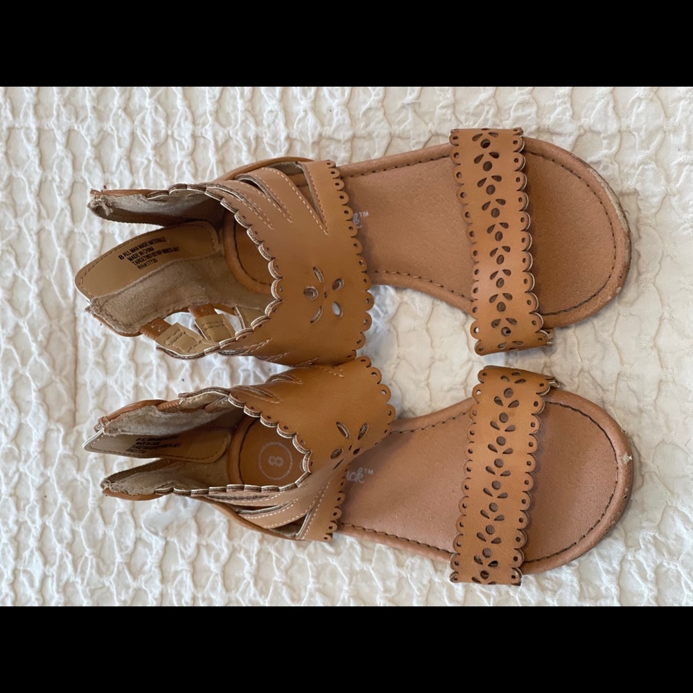 Sz8 Cat & Jack Sandal Tan